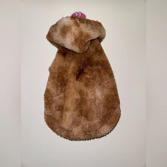 Firearm Sherpa Tan Tie-Dye Hoodie For Medium Sized Dogs - Picture 2 of 5